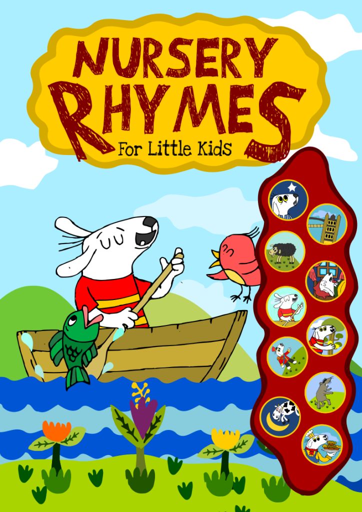 Nursery Rhymes for Little Kids: With cute colorful Attention Grabbing ...