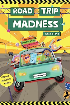 Road Trip Madness Seek And Find: Perfect Road Trip Activity Book With ...